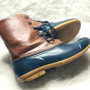 London Fog Rain Boots Size 7